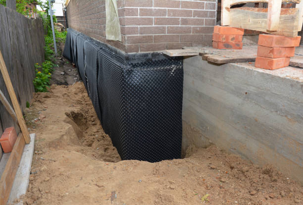 SJ Waterproofing Pros technician performing targeted Crawl Space Encapsulation assessment in Chardon, OH